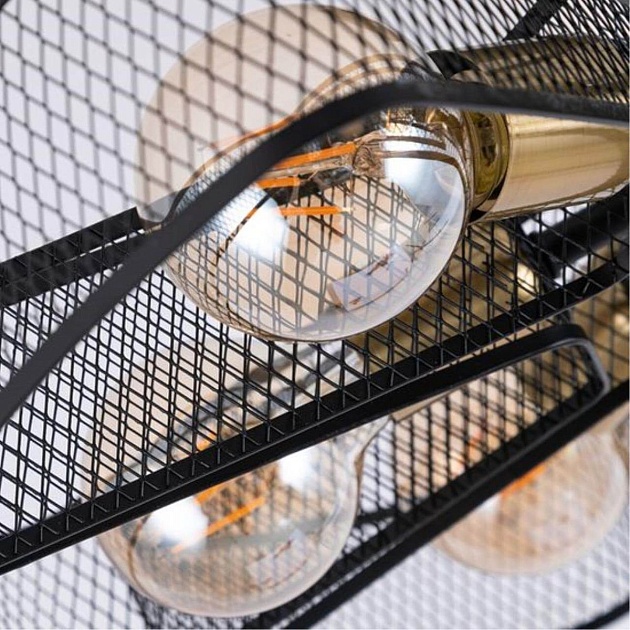 Потолочная люстра Arte Lamp Maasym A7044PL-8BK Фото № 4