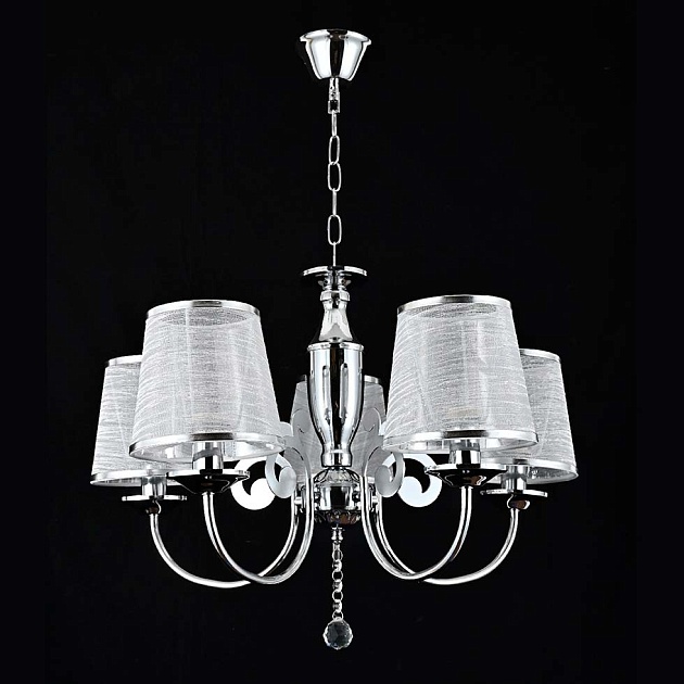 Подвесная люстра ЭкономСвет 13151/5CR WCL Фото № 1