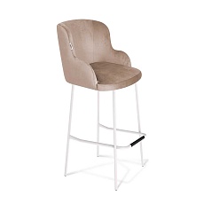 Барный стул Sheffilton SHT-ST39/S29 латте/белый муар 3623759501