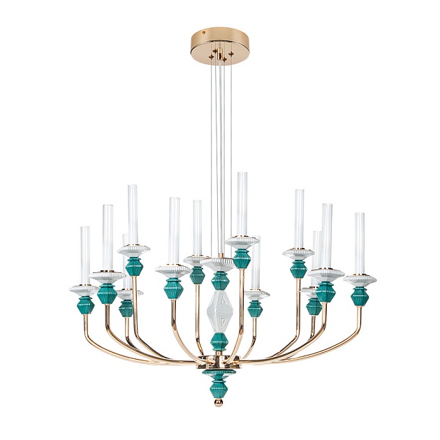 Подвесная люстра Divinare CAPELLO 4947/01 SP-12 изображение 1 Подвесная люстра Divinare CAPELLO 4947/01 SP-12 Фото № 1