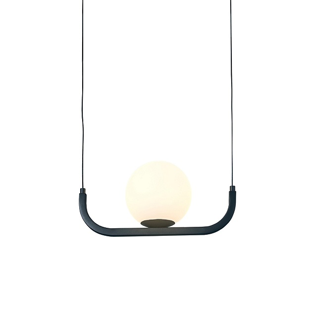 Подвесной светодиодный светильник Gerhort G61319/1BK Фото № 2