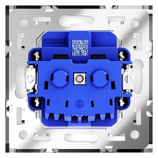 Розетка встраиваемая Voltum S70 с заземлением 16А, (кашемир) VLS040103 5