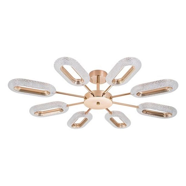 Потолочная светодиодная люстра Arte Lamp Ovale A2489PL-8GO Фото № 1