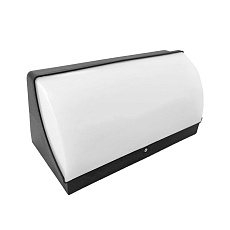 Уличный настенный светодиодный светильник Arte Lamp Ferro A2920AL-1BK 3