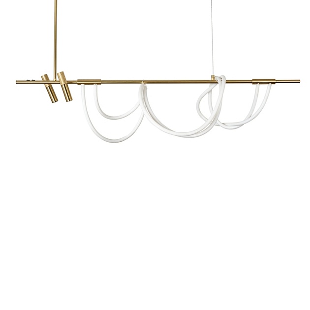 Подвесной светодиодный светильник Arte Lamp Klimt A2850SP-45PB Фото № 4