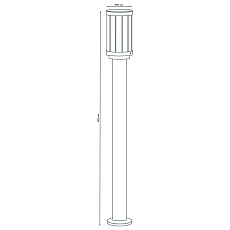 Уличный светильник Gauss Vega GD024 2