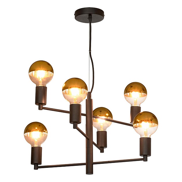 Подвесная люстра Lussole Lgo HURON LSP-8156-G Фото № 1