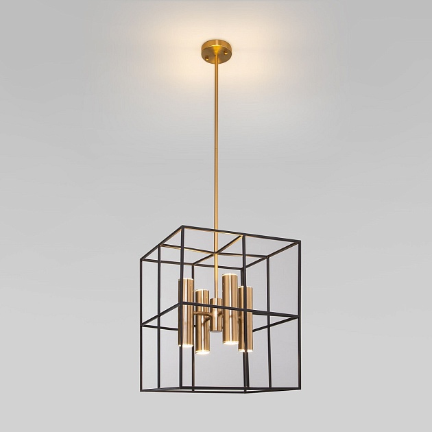 Подвесная люстра Eurosvet Adamson 70142/8 латунь Фото № 1