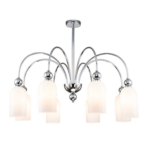 Потолочная люстра Escada ODE 686/8PL Chrome изображение 1 Потолочная люстра Escada ODE 686/8PL Chrome Фото № 1