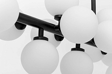 Подвесная люстра Lumina Deco Marsiada LDP 6033-16 BK 1