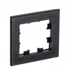 Рамка 1-постовая Systeme Electric AtlasDesign Nature оникс ATN312301