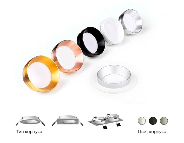 Корпус светильника Ambrella light DIY Spot C6525 изображение 4 Корпус светильника Ambrella light DIY Spot C6525 Фото № 4