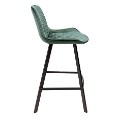 Барный стул AksHome Leros темно-зеленый, велюр 81475 2