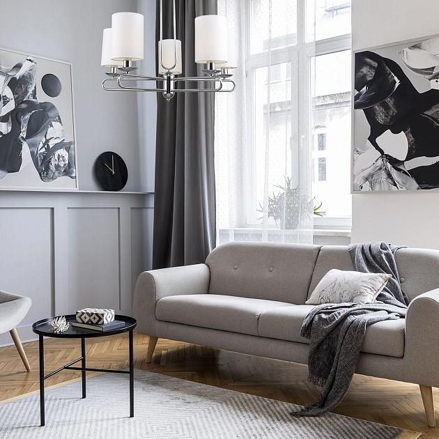 Подвесная люстра Escada Eclipse 10166/5PL Chrome Фото № 8