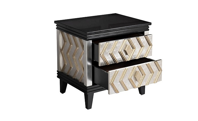 Прикроватная тумба Garda Decor ART-1973-E изображение 5 Прикроватная тумба Garda Decor ART-1973-E Фото № 5