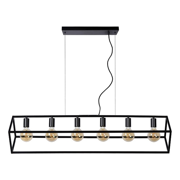 Подвесная люстра Lucide Fabian 00425/06/30 изображение 1 Подвесная люстра Lucide Fabian 00425/06/30 Фото № 1