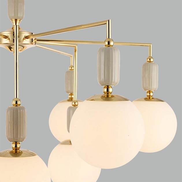 Потолочная люстра Lumion Classi Vivien 6580/9C изображение 4 Потолочная люстра Lumion Classi Vivien 6580/9C Фото № 4