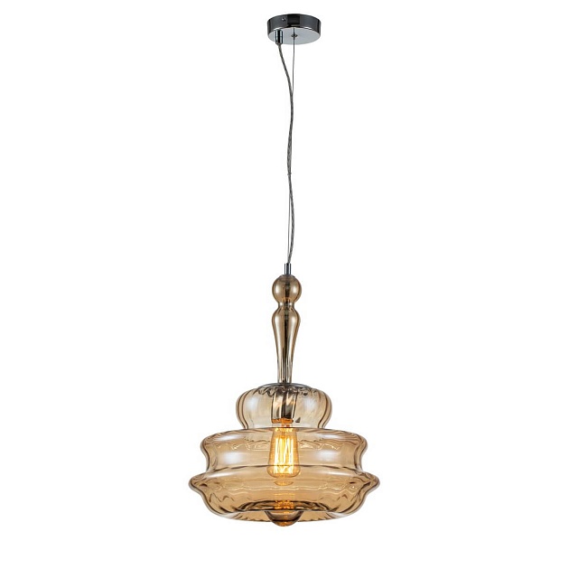 Подвесной светильник Indigo Frutto 11009/1P Amber V000126 Фото № 1