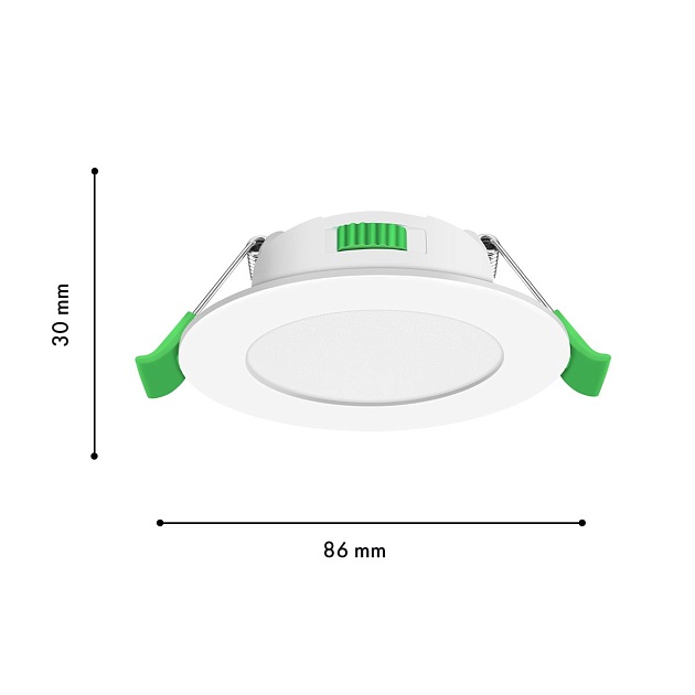 Встраиваемый светодиодный светильник Favourite Optima 4644-1C Фото № 2