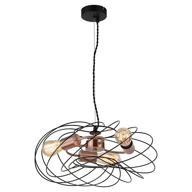 Подвесная люстра Lussole Loft Brooks LSP-8246 Фото № 1