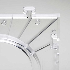 Рамка скрытого монтажа (суппорт д/натяжного потолка) д/встраиваемых светильников с наружным диаметром 80-90мм Anello Lightstar 012000 2