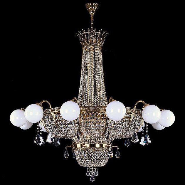 Подвесная люстра Artglass Eurydika 1600x1450 Polished CE изображение 1 Подвесная люстра Artglass Eurydika 1600x1450 Polished CE Фото № 1