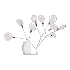 Бра Crystal Lux Evita AP9 White/Transparent 2