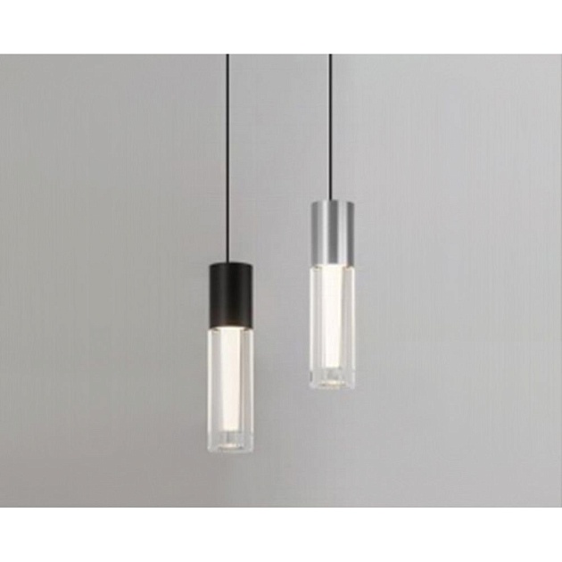 Подвесной светодиодный светильник Italline IT014-0204 black Фото № 2