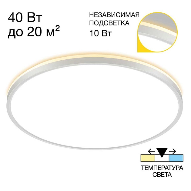 Потолочный светодиодный светильник Citilux Norma CL748500 Фото № 1