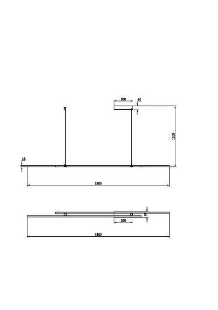 Подвесной светодиодный светильник Maytoni Halo MOD005PL-L48BSK изображение 2 Подвесной светодиодный светильник Maytoni Halo MOD005PL-L48BSK Фото № 2