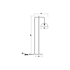 Торшер Vele Luce Hellion VL5704F01 4