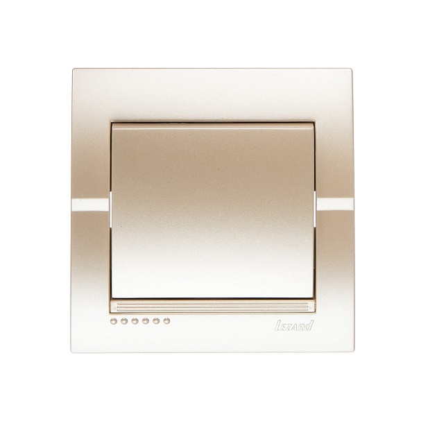 Выключатель Lezard Deriy белый жемчуг 702-3030-100 изображение 1 Выключатель Lezard Deriy белый жемчуг 702-3030-100 Фото № 1