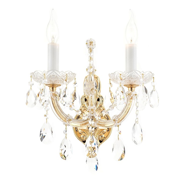 Бра iLamp Diamond W6071-2 CG+CL Фото № 1