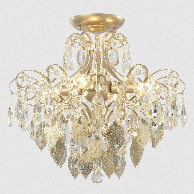 Потолочная люстра Crystal Lux Esmiralda PL4 Gold Фото № 4