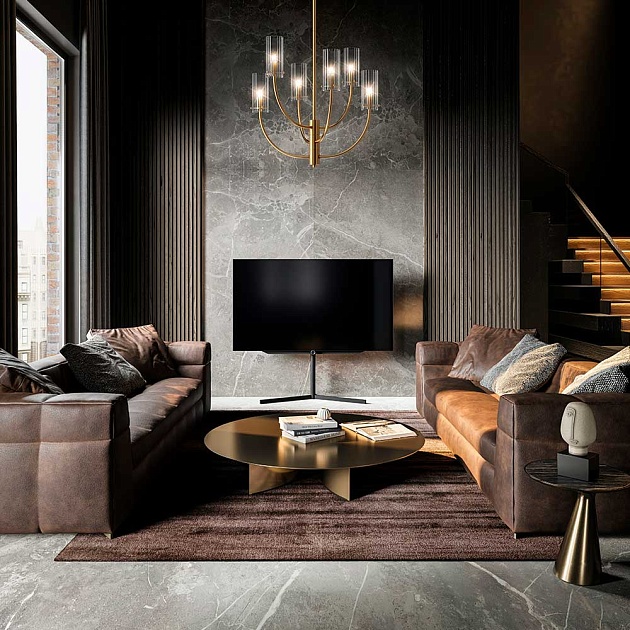 Подвесная люстра Maytoni Arco MOD223PL-06BS Фото № 4