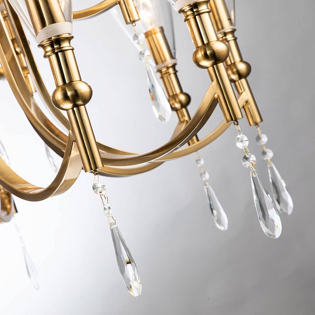 Подвесная люстра Favourite Lyra 2968-15P изображение 4 Подвесная люстра Favourite Lyra 2968-15P Фото № 4