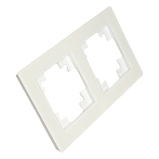 Рамка 2-постовая Stekker Катрин белый матовый GFR00-7002-01M 49595 5