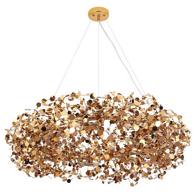 Подвесная люстра Crystal Lux GARDEN SP16 D800 GOLD Фото № 1