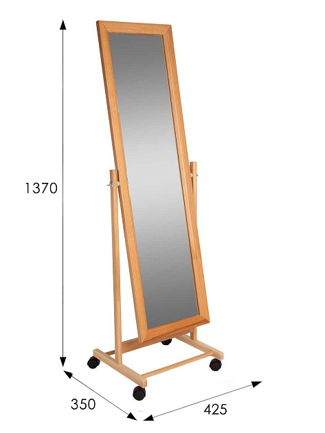 Зеркало напольное Мебелик В 27Н 005294 Фото № 3