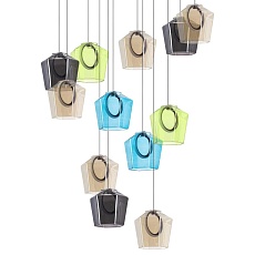 Люстра подвесная Caramello Lightstar 796229 4