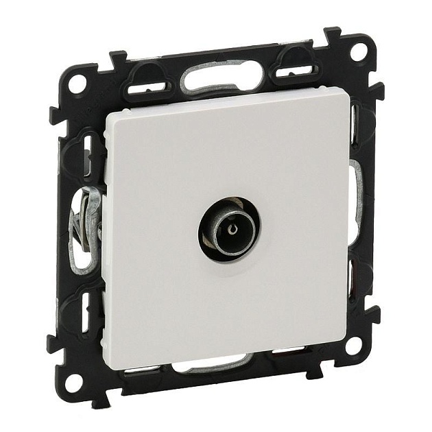 ТВ-розетка оконечная Legrand Valena Life белая 753460 изображение 1 ТВ-розетка оконечная Legrand Valena Life белая 753460 Фото № 1