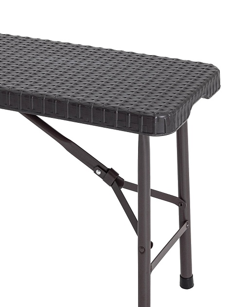 Складная скамья Stool Group 182х28х43см коричневая TZD183 Фото № 5