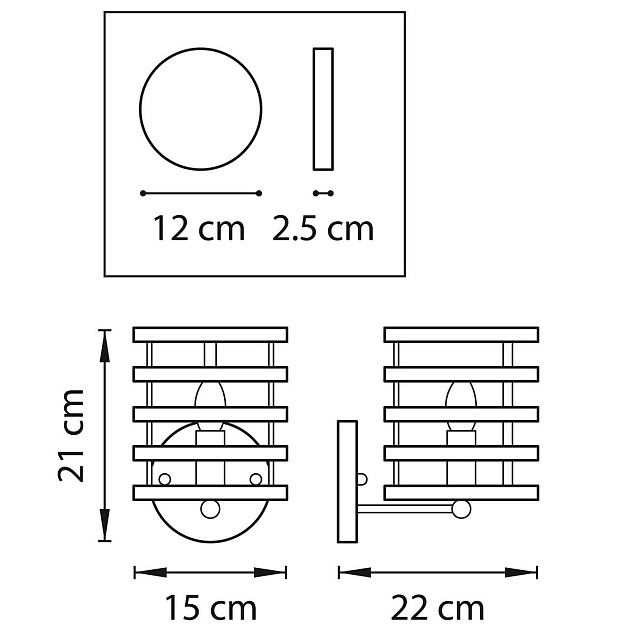 Бра Lightstar Epsilon 735610 Фото № 4