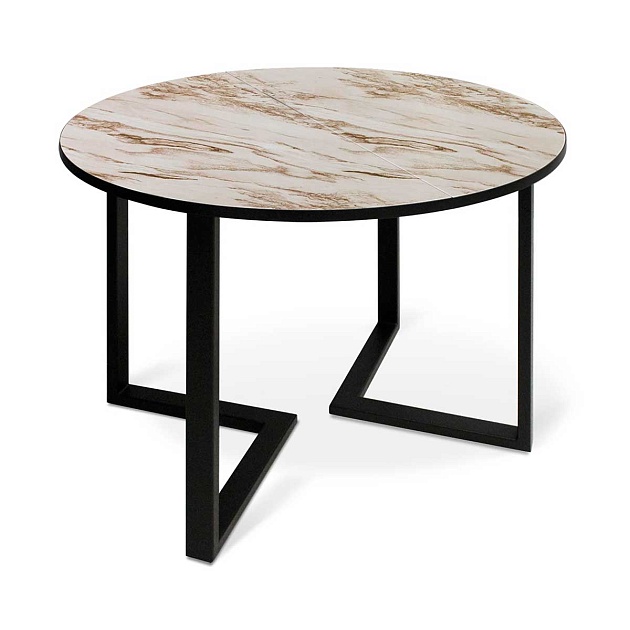 Кухонный стол Sheffilton SHT-T41/100-140 браун cтоун/черный 4153492502 изображение 1 Кухонный стол Sheffilton SHT-T41/100-140 браун cтоун/черный 4153492502 Фото № 1