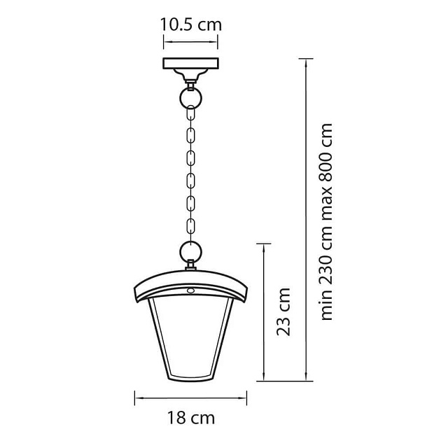 Уличный светодиодный светильник Lightstar Lampione 375070 изображение 2 Уличный светодиодный светильник Lightstar Lampione 375070 Фото № 2