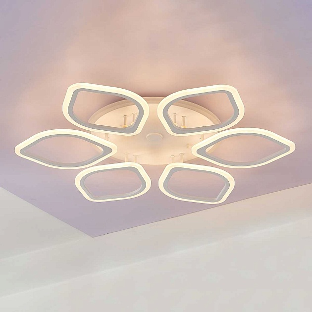 Потолочная светодиодная люстра Citilux Ромби Смарт CL236A160E Фото № 4