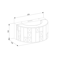 Настенный светодиодный светильник Bogates Cliff 473/1 1