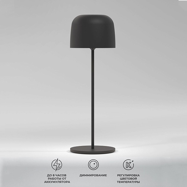 Уличный светодиодный светильник Elektrostandard Bitty черный TL70260 a069002 Фото № 1