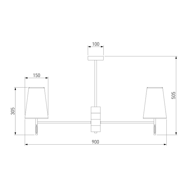 Подвесная люстра Eurosvet Milazzo 60137/8 золото Фото № 2