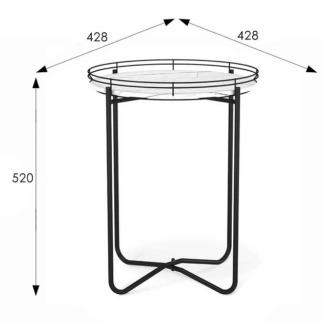 Кофейный стол Мебелик SHT-CT20 008667 изображение 4 Кофейный стол Мебелик SHT-CT20 008667 Фото № 4